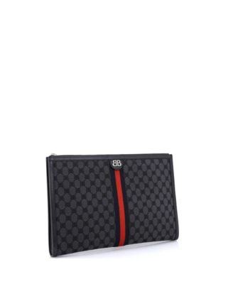 x Gucci The Hacker Project Laptop Pouch BB Canvas