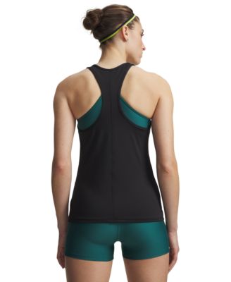 Women's Pull-On Sleeveless Racer Mesh Tank Top