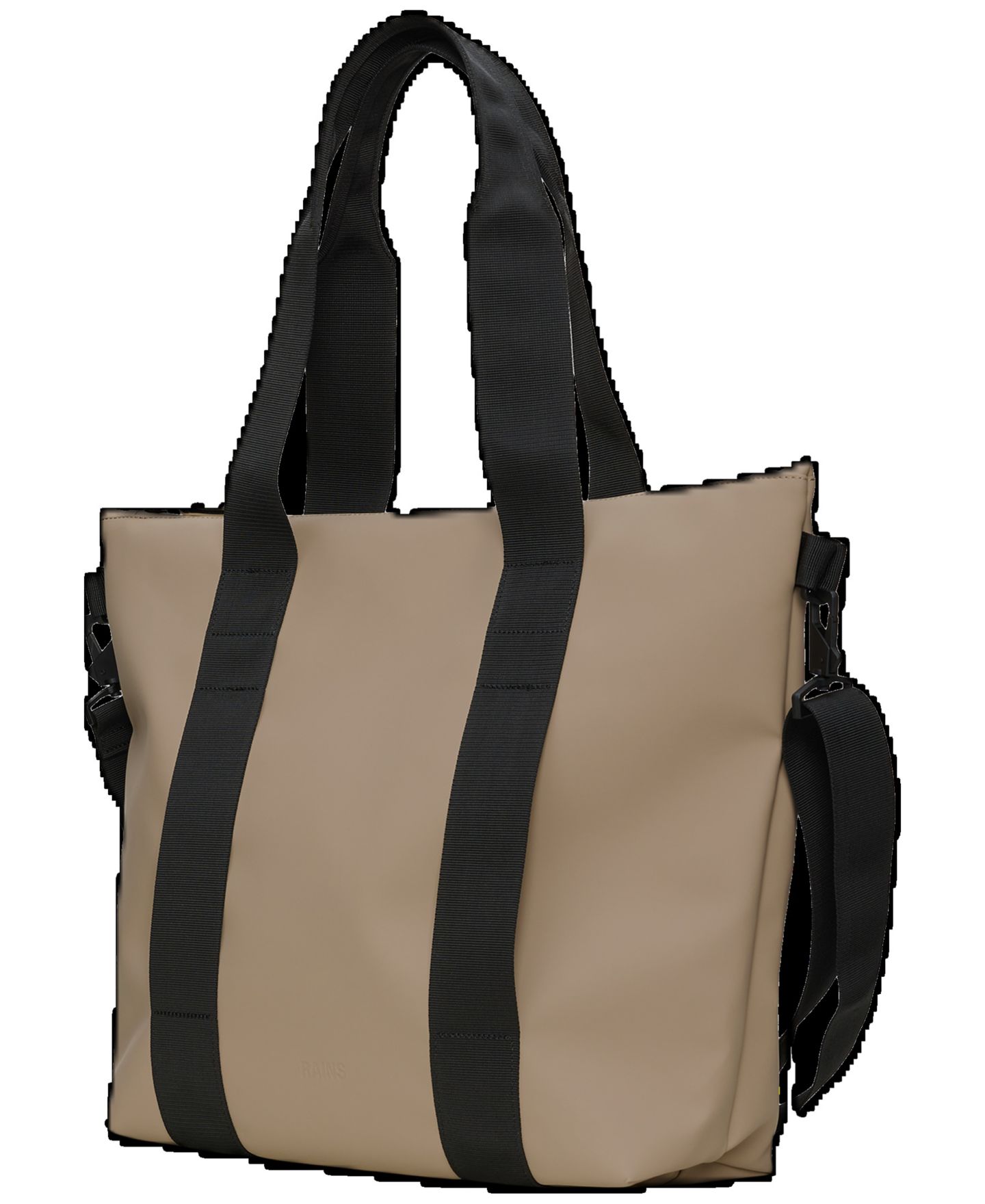 Мужская сумка Rains Waterproof Tote Bag Mini, цвет: Бежевый — фото 2