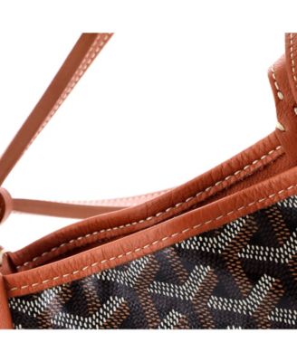 Mini Anjou Reversible Tote Coated Canvas