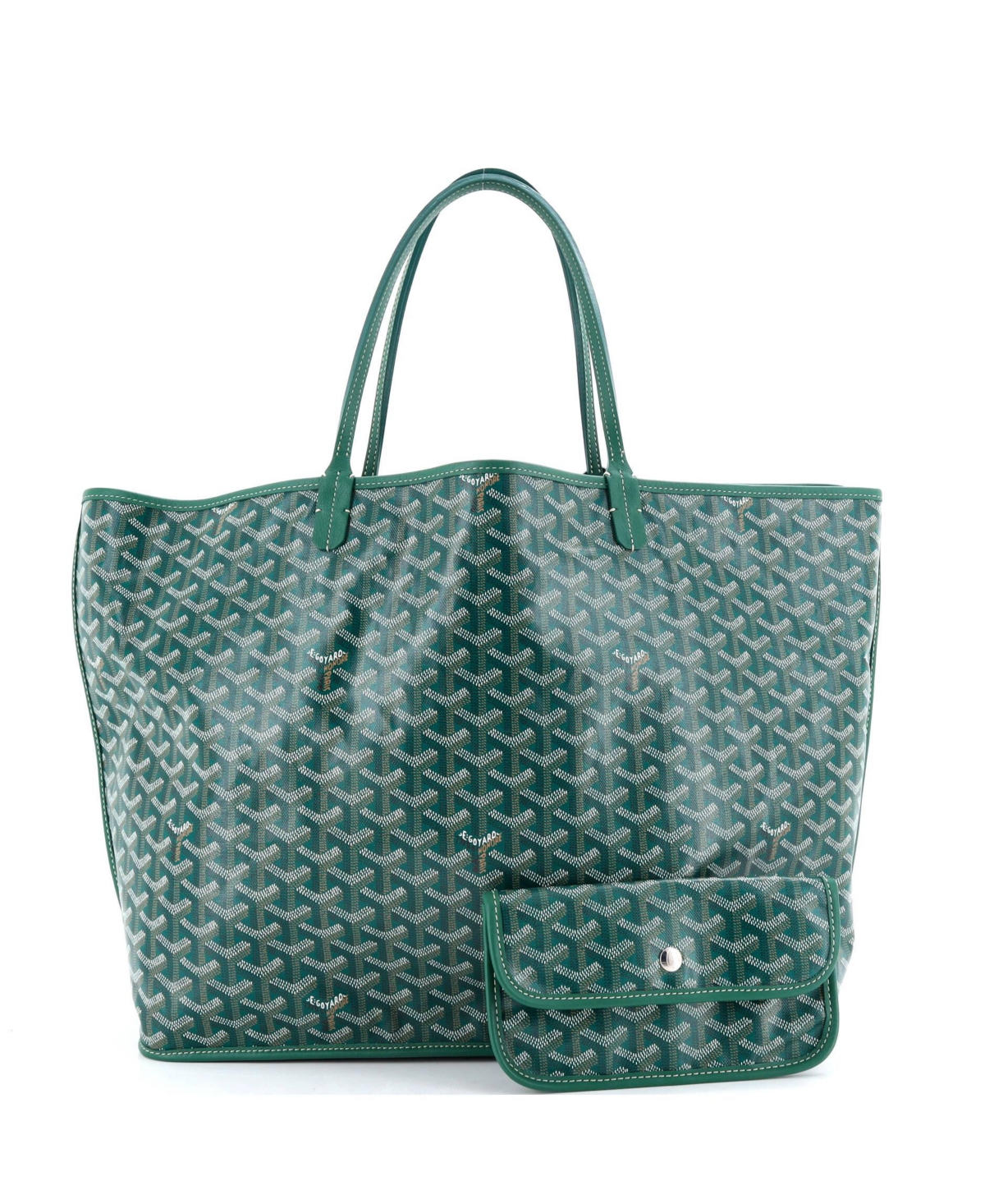 Pre-Owned Goyard Gm Anjou Reversible Tote Coated Canvas
