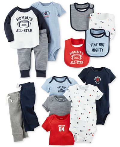 Carter's Baby Boys' Little All-Star Clothing Sets, Bodysuits, Pants & Bibs