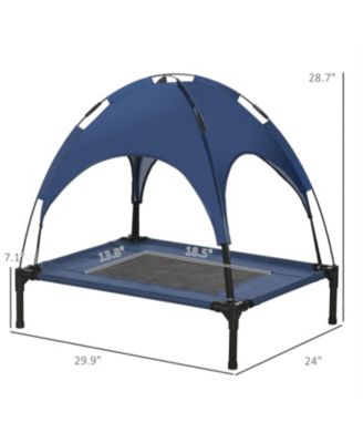 Portable Elevated Dog Cot - Cooling Pet Bed with Breathable Mesh