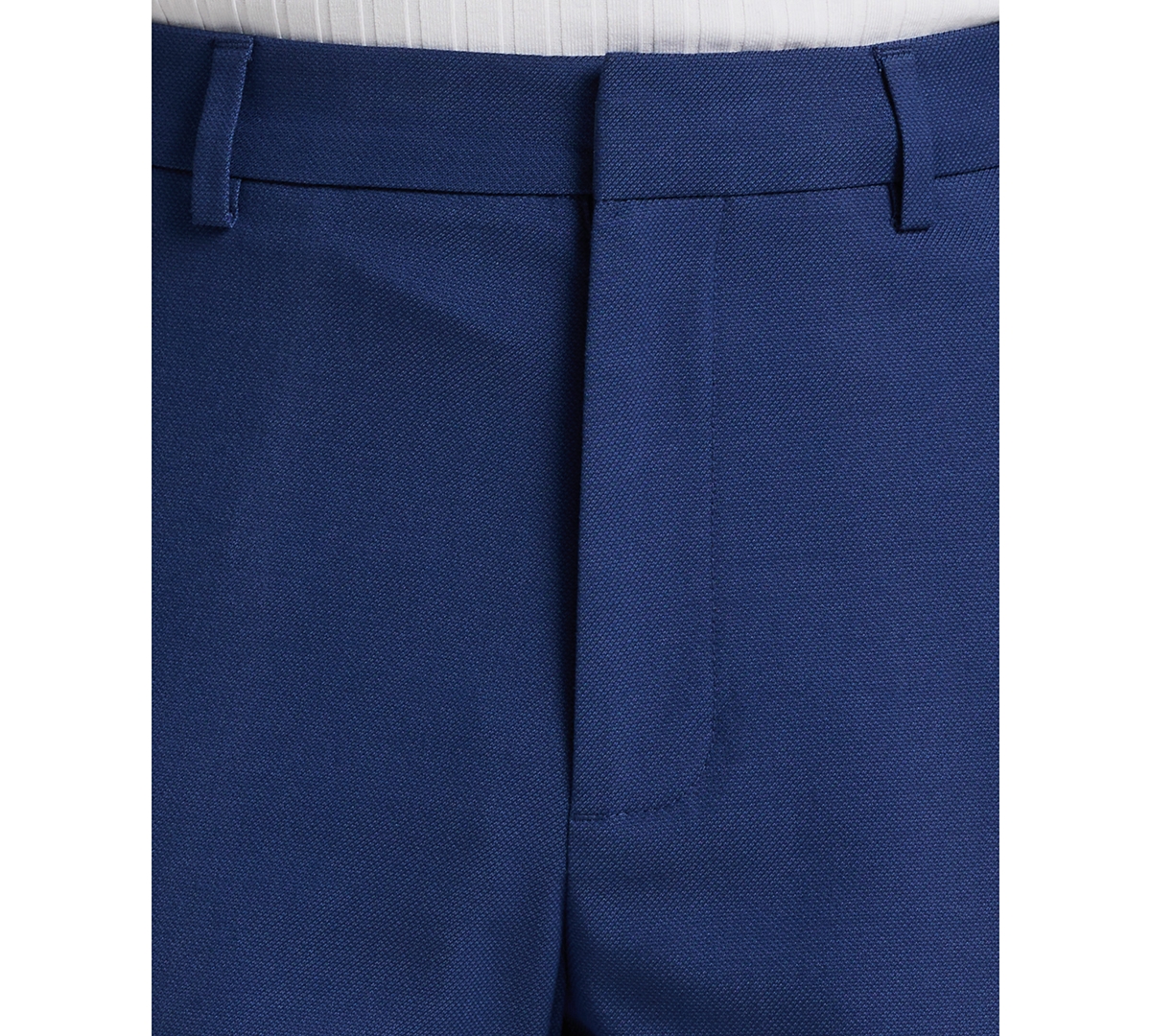 Perry Ellis Portfolio Men's Slim-Fit Flat Front Dress Pants