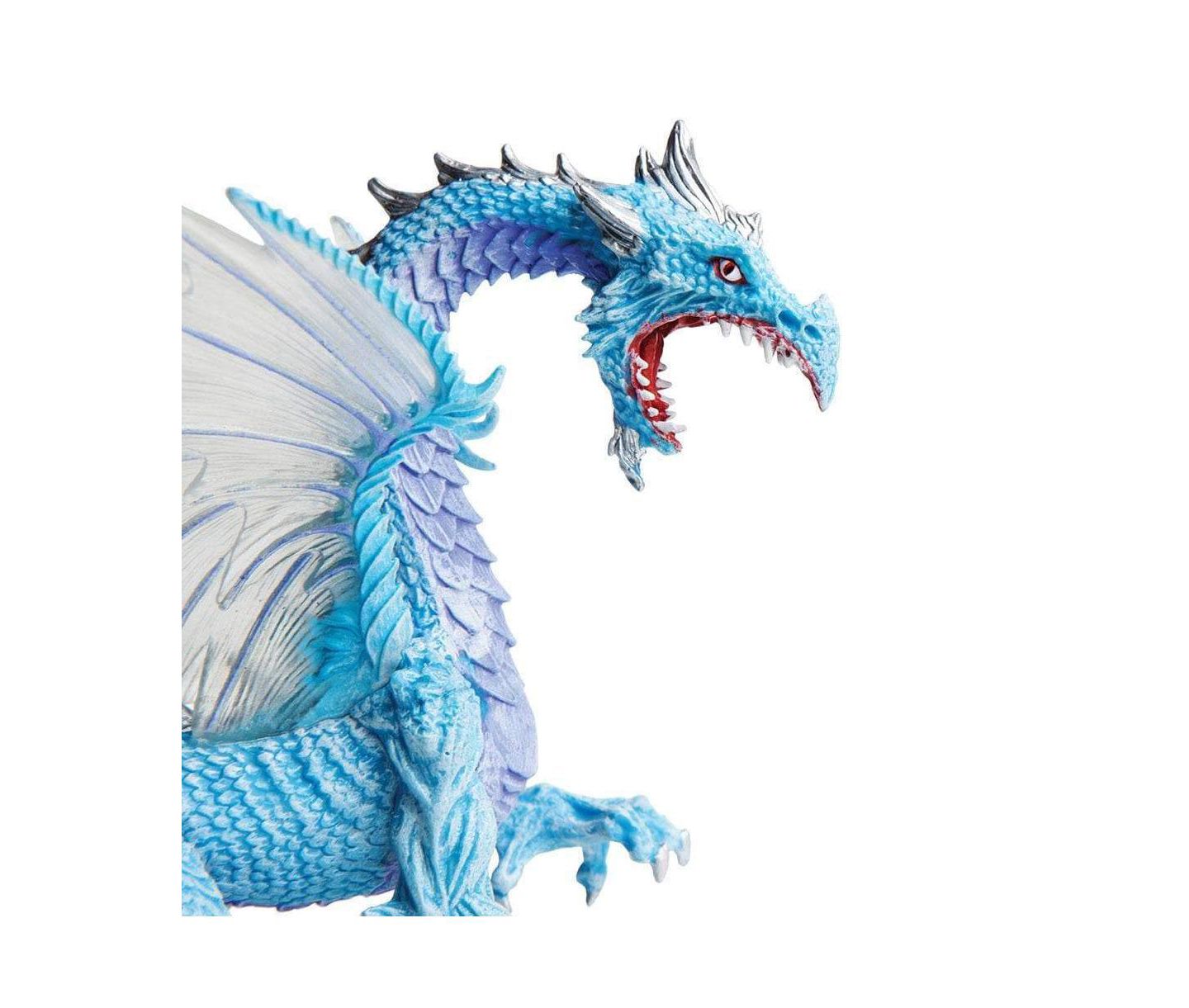 Детская фигурка Safari Ltd. Ice Dragon 5.5" Hand-Painted Action Figure, Ages 3+ — фото 2