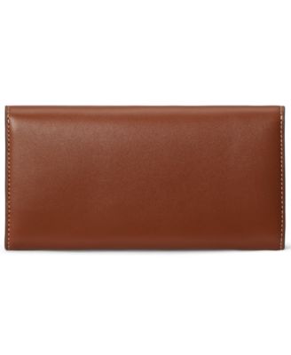 Leather Tasha Continental Wallet