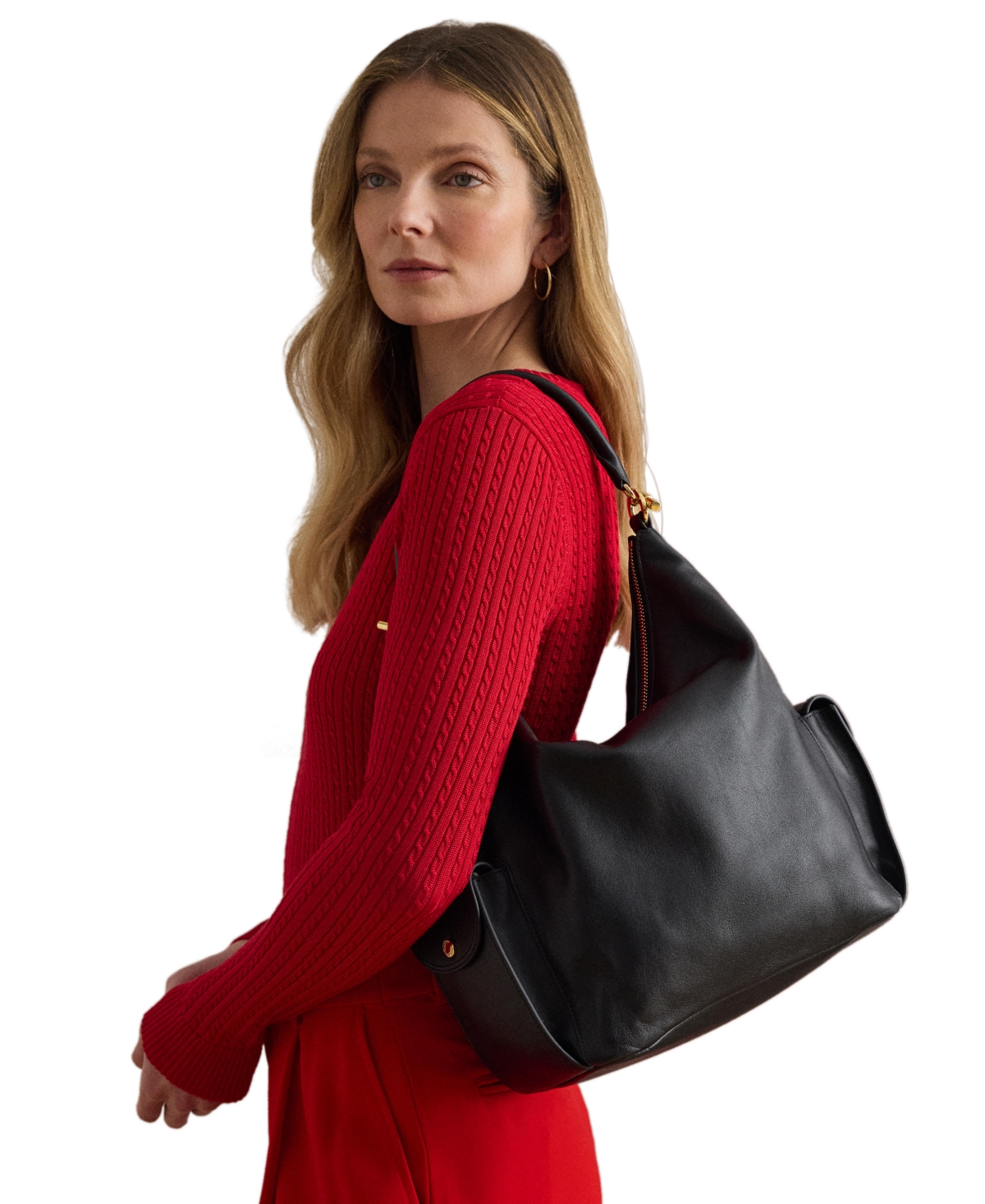 Lauren Ralph Medium Blaike Shoulder Bag