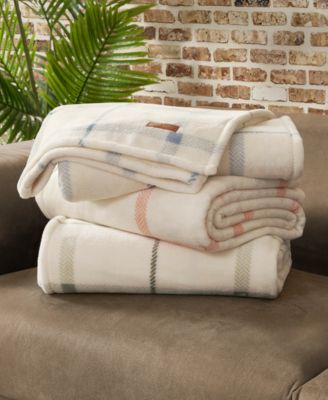 Palmdale Plaid Cozy Plush Throw, 50" x 70"