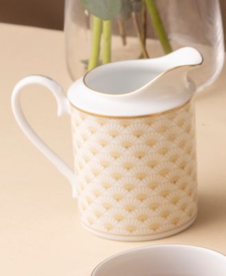 Trocadero Gold-Tone Sugar and Creamer, Set of 2