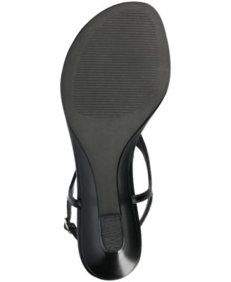 Women's Kathryn Ankle Strap Low Wedge Sandals