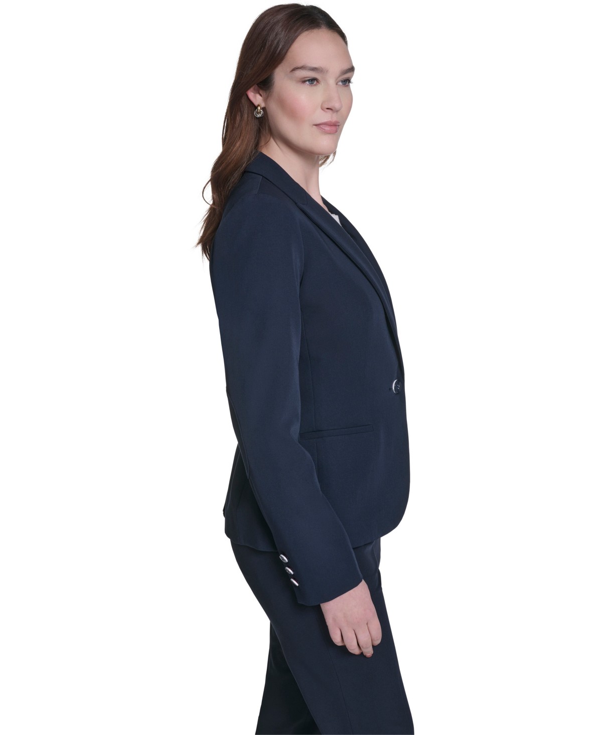 Женские Tommy Hilfiger Women’s One-Button Blazer — фото 4