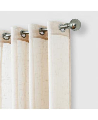 Carmen Sheer Extra Wide Indoor/Outdoor Sheer Window Curtain