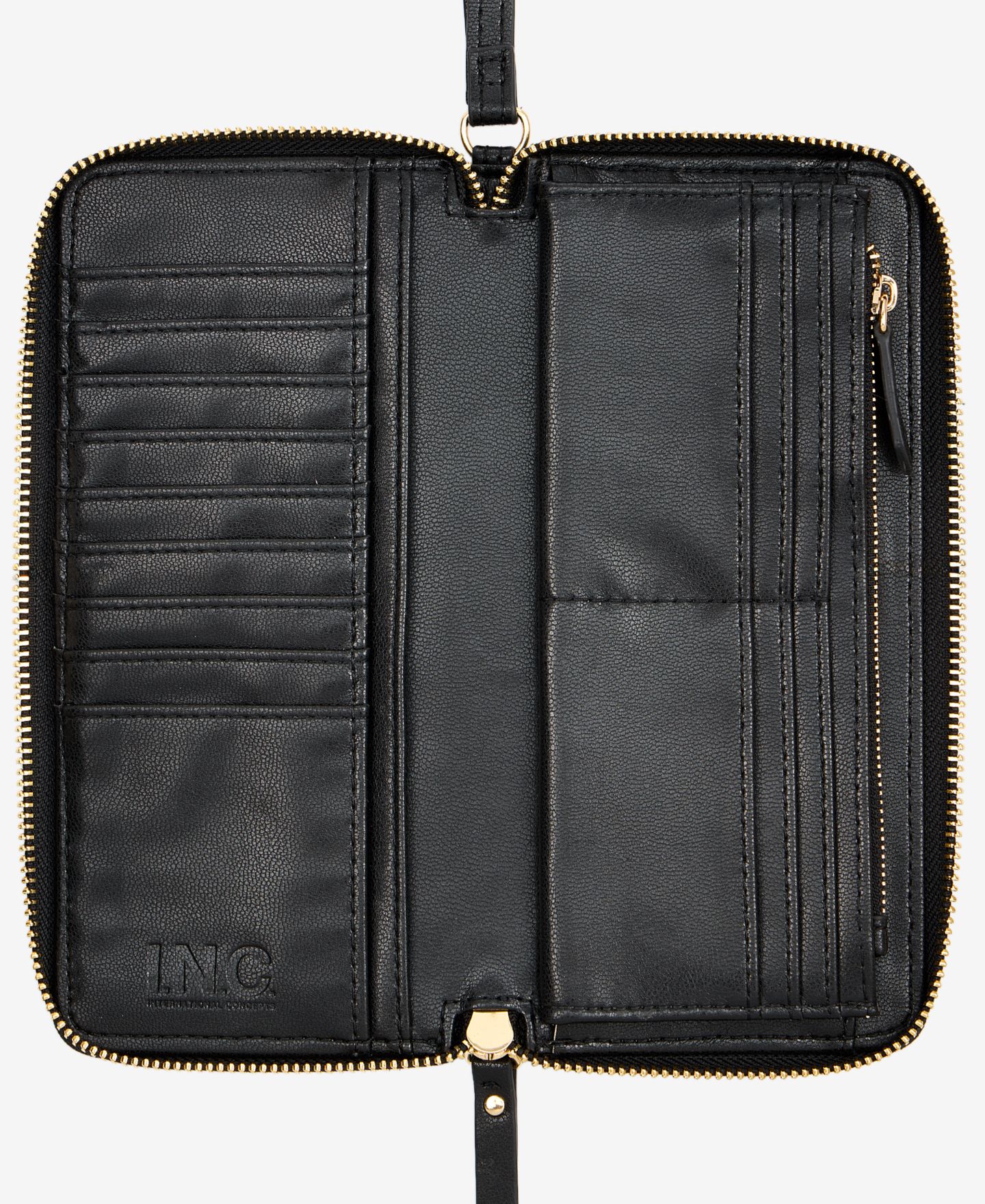 Женский кошелёк I.N.C. International Concepts Hazell Quilted Wallet, цвет: Чёрный — фото 4