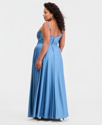 sachin and babi light blue dress Women's Long Casual Dresses main image 0