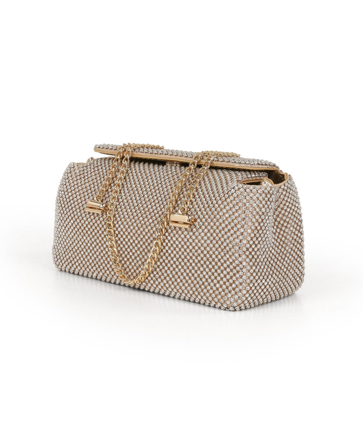 Женский клатч Jewel Badgley Mischka Juniper Crystal Vintage Inspired Clutch, цвет: Золотой — фото 2