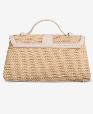 Kristt Straw Small Satchel Bag