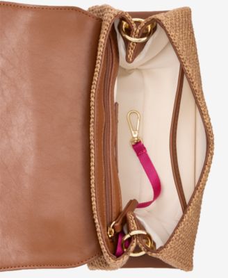 Kristt Straw Small Satchel Bag