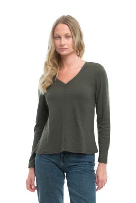 Women's Deep V Slim Tee
