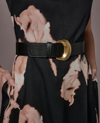 Women's Printed V-Neck Dress