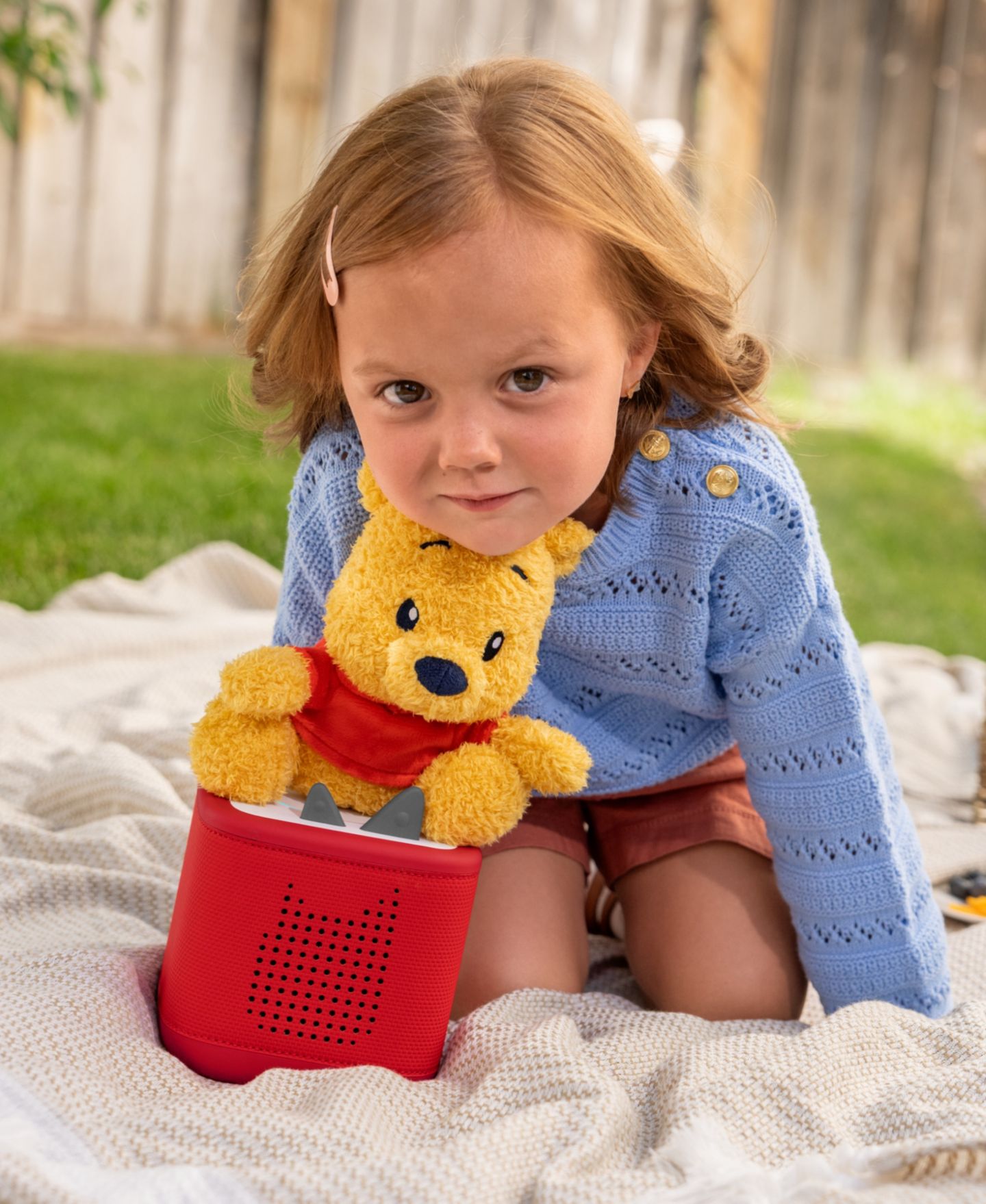 Детские мягкие игрушки Tonies Disney Winnie the Pooh Fleece Cuddle Tonie — фото 7