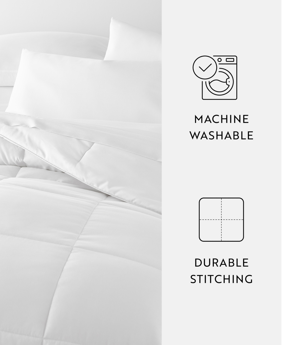 ienjoy Home All Season Down Alternative Comforter, Full/Queen