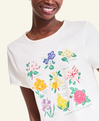 Flower Show Women's Short-Sleeve State Flowers T-Shirt
