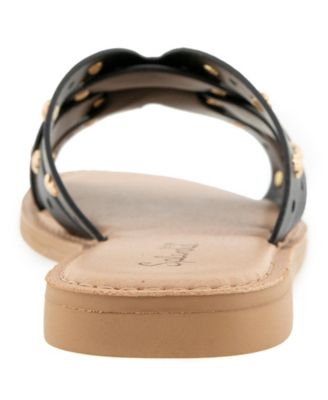 Women's Simon Studs Slide Sandal
