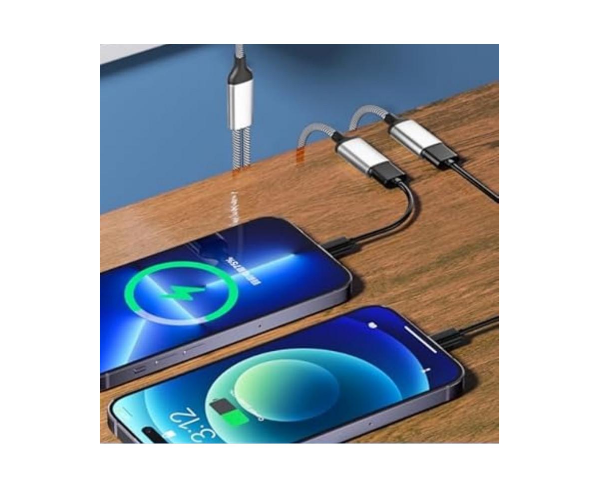 Risokeys 1-to-2 Usb Hub, High-Speed Data Transfer, Compact Portable Adapter for Laptop/Car, Ideal for Travelers,Car Owners