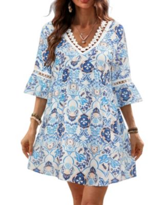 Women's Such Grace Ornate Mini Beach Dress