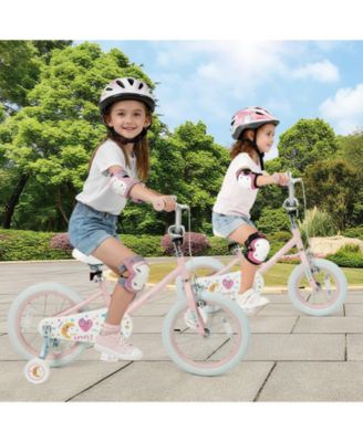 Kids Bike Adjustable for 3-8 Years Old Children - Stars & Moon