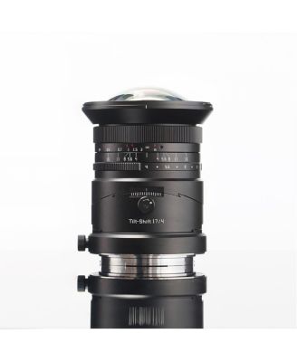 17mm f/4 Tilt Shift Lens for Fujifilm GFX, Black