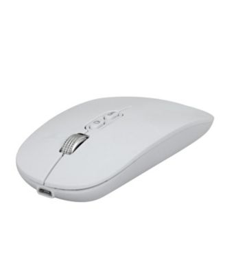 Rechargeable Silent Wireless Mouse: 2.4G, 1-Click Desktop, 3-Speed DPI for Office/Study, Slim & Easy-to-Use for Professionals/Students