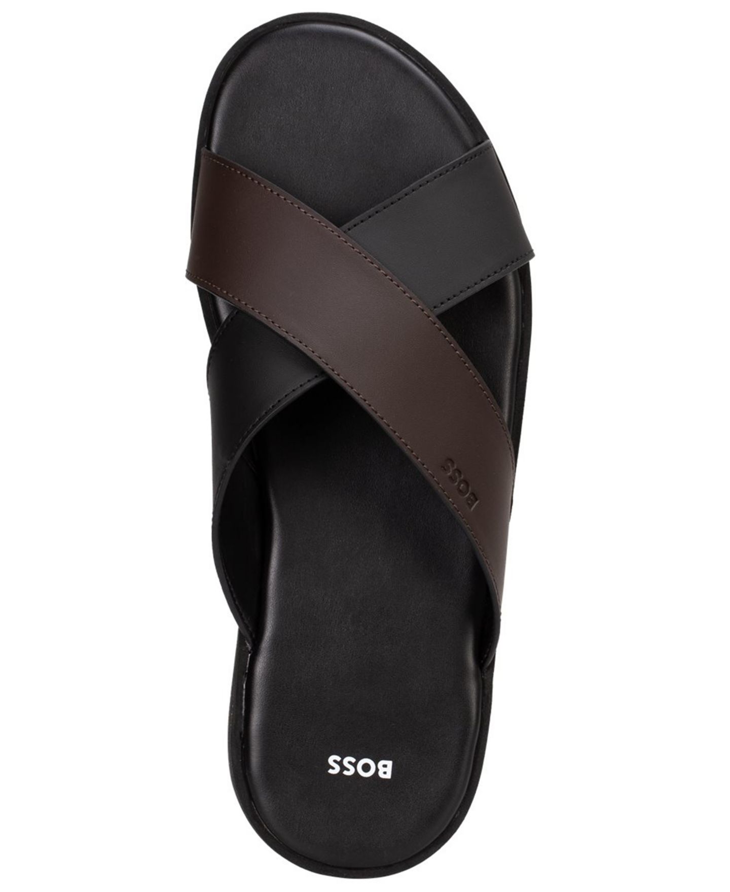 Мужские сандалии Hugo Boss Darrell, цвет: Тёмный коричневый — фото 3