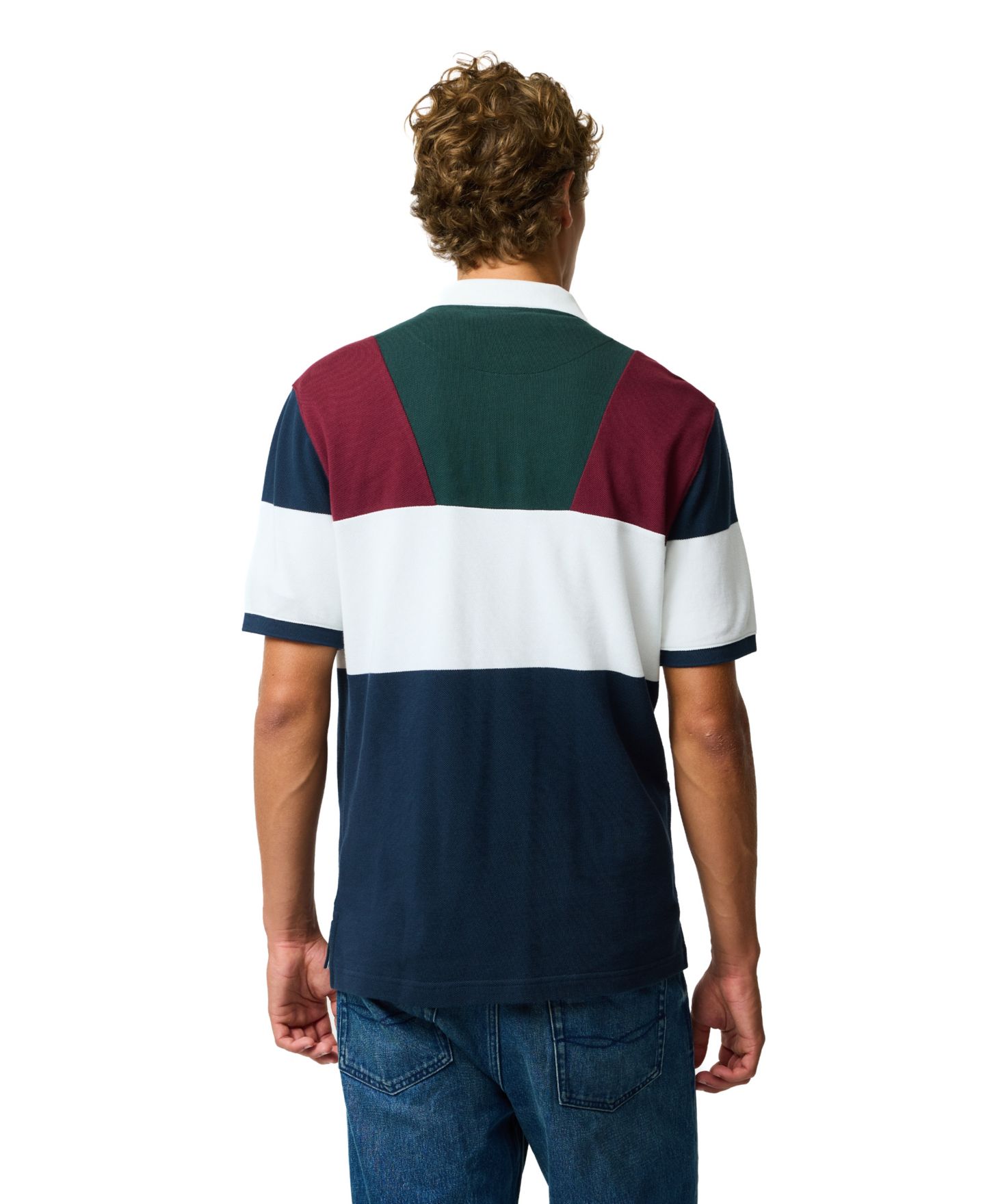 Мужское поло Rodd & Gunn Regular Fit Heathridge Polo Shirt, цвет: Eclipse — фото 4