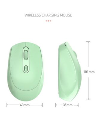 Minimalist Wireless Mouse, Mute & Easy-to-Use, 2.4G/BT Dual Mode for Office/Gaming/Design, Travel-Friendly for Students & Professionals