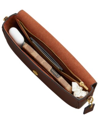 Brook Small Leather Flap Chain Bag 