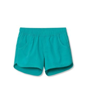 Girls Chlorine Resistant Magic Print Board Swimsuit Shorts