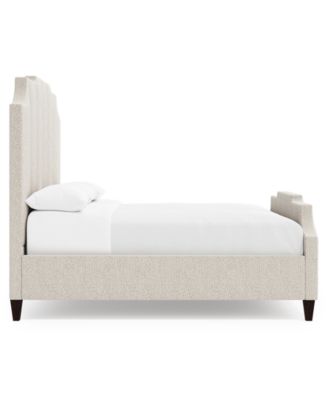 Bayonne King Upholstered Bed with Accent Footboard