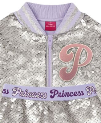 Girls' 2T-6X Princess Sequin Jacket and Skirt, 2-Piece Set