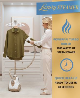 Luxury 1800-Watt Upright Garment Steamer