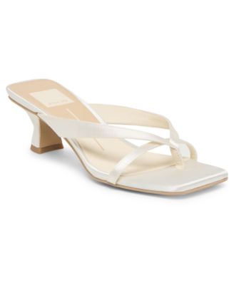 Women's Brevel Thong Low Block Heel Dress Sandals