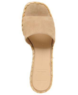 Women's Dixi Slide-Low Raffia Heel Dress Sandals