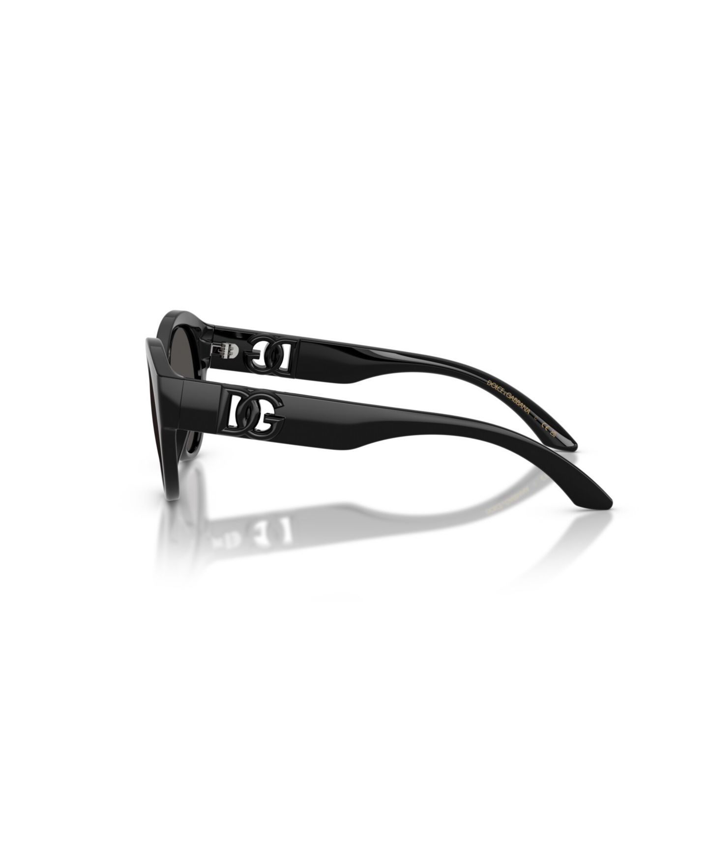 Детские солнцезащитные очки Dolce&Gabbana Butterfly Sunglasses, 0DX6010 (Ages 7-10), цвет: Чёрный — фото 3