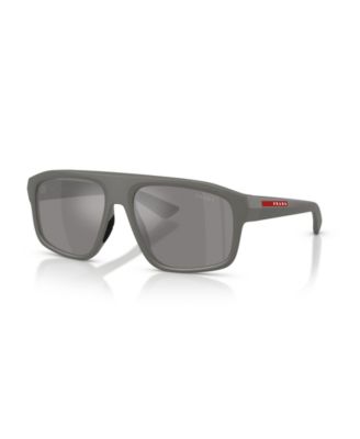 Prada Linea Rossa Men's Geometric Sunglasses, PS B02S