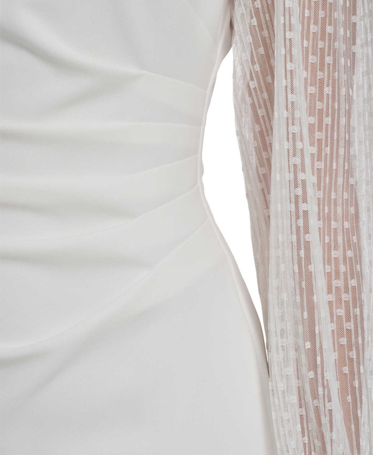 Jessica Howard Petite Side Tuck Long-Sleeve Boat Neck Sheath Dress