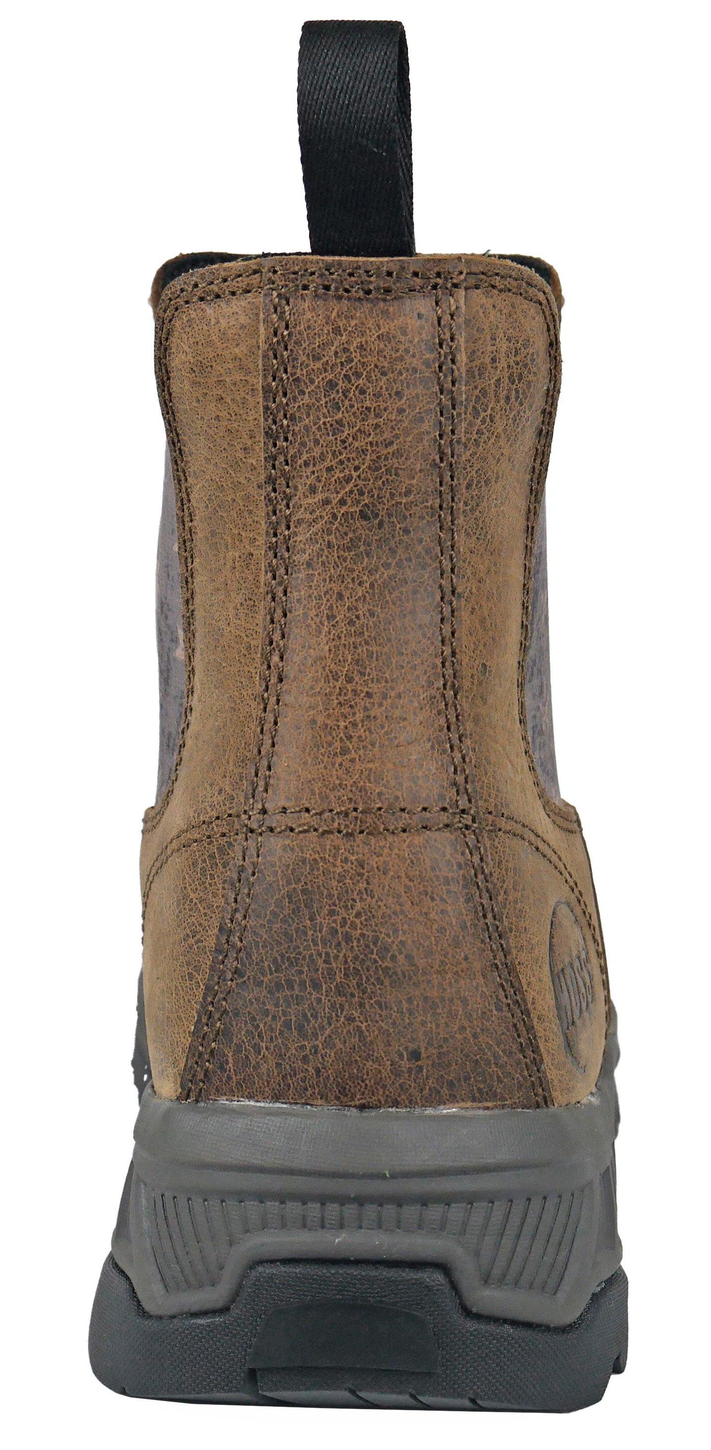 Мужские ботинки Hoss Boot Company Old Glory Distressed Composite Toe Work Boot, цвет: Коричневый — фото 3