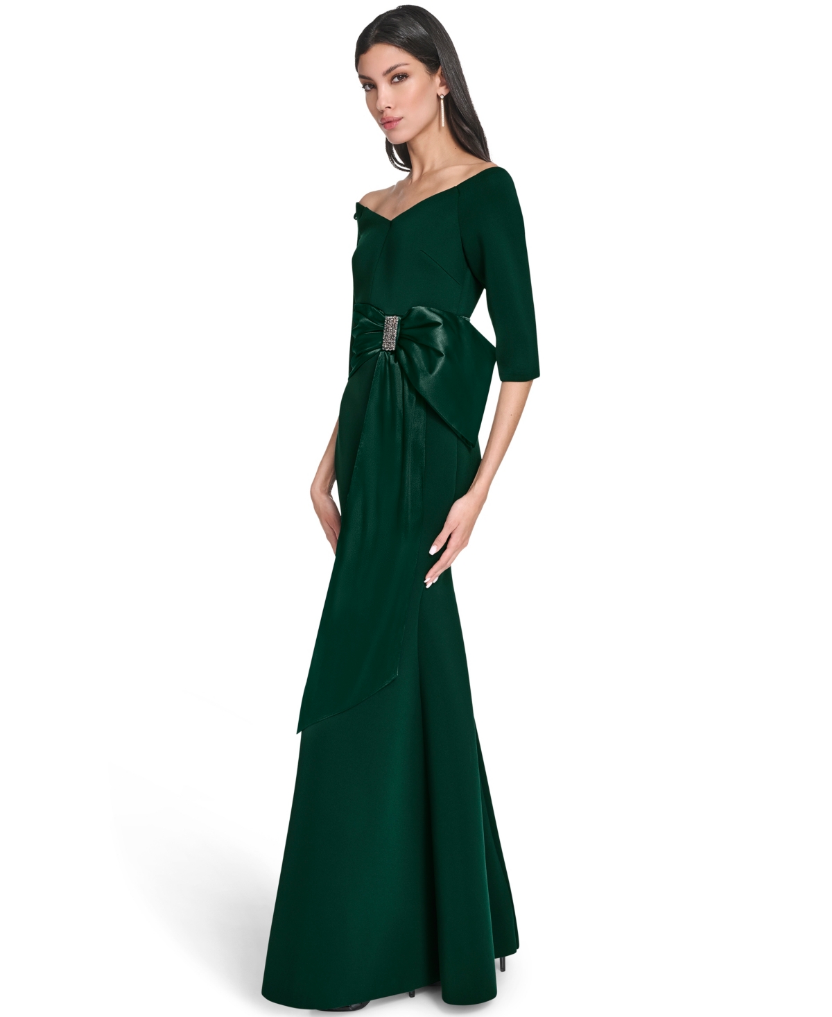 Eliza J Women's Social Off-The-Shoulder Dress