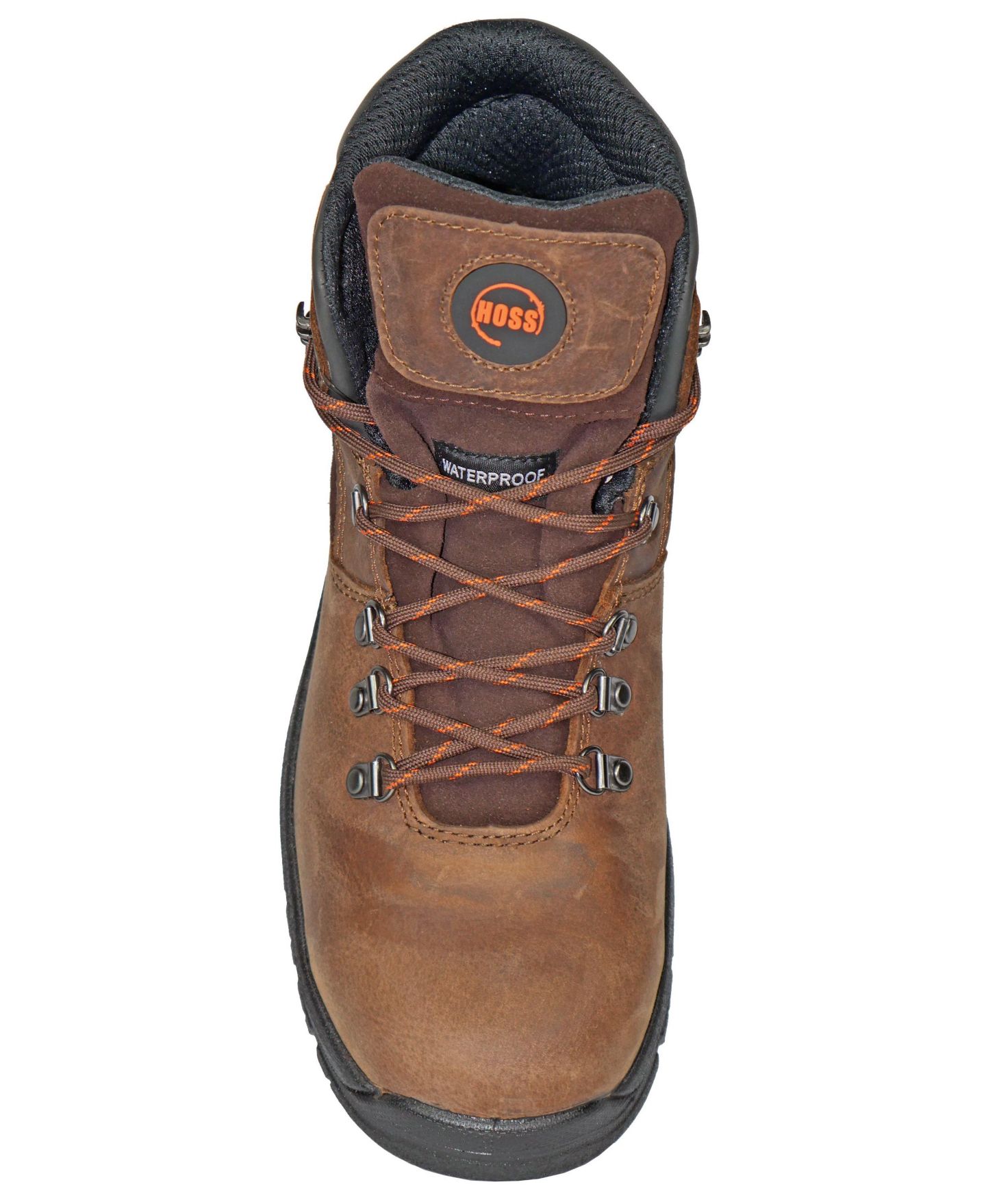 Мужские ботинки Hoss Boot Company Adam 6 Inch Steel Toe Work Boot, цвет: Коричневый — фото 6