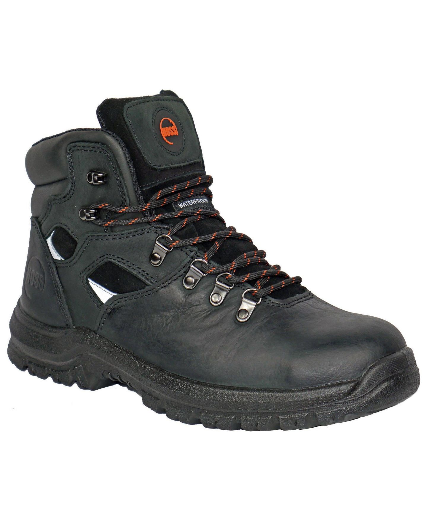 Мужские ботинки Hoss Boot Company HOSS Adam Steel Toe 6 Inch Work Boot, цвет: Чёрный — фото 1