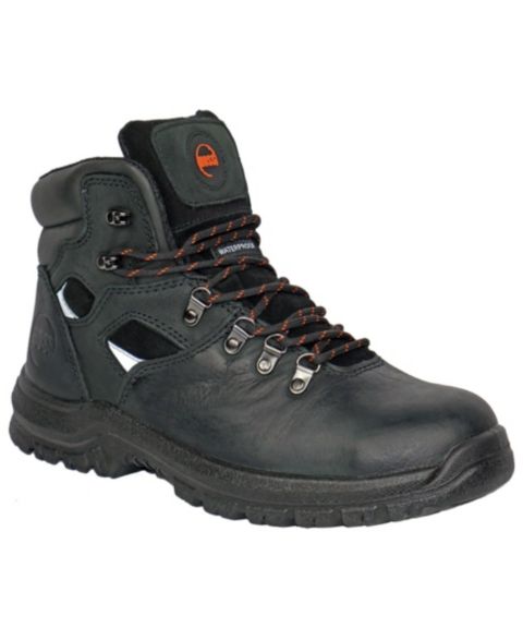 Мужские ботинки Hoss Boot Company HOSS Adam Steel Toe 6 Inch Work Boot, цвет: Чёрный